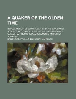 A Quaker of the Olden Time