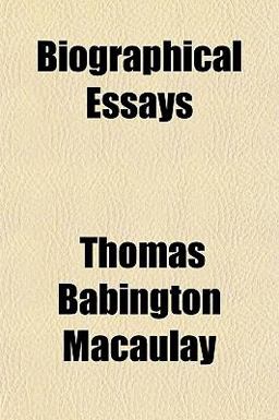 Biographical Essays