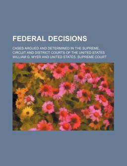 Federal Decisions