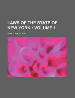 Laws of the State of New York