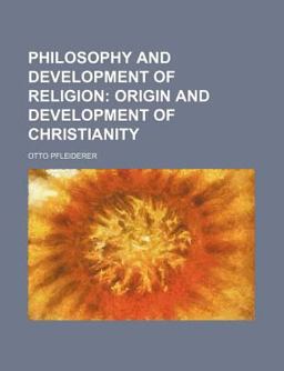 Philosophy and Development of Religion