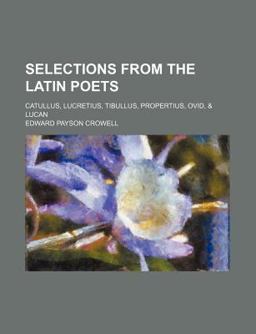 Selections from the Latin Poets