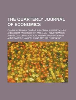 The Quarterly Journal of Economics