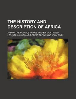 The History and Description of Afric