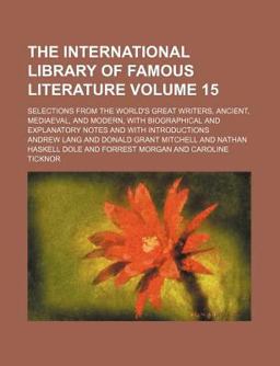 The International Library of Famous Literature