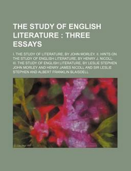 The Study of English Literature