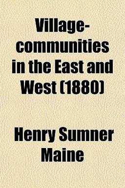 Village-Communities in the East and West