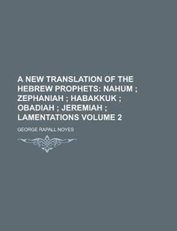 A New Translation of the Hebrew Prophets