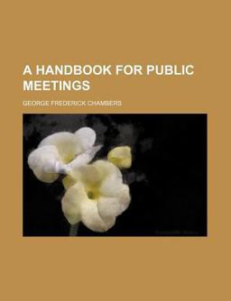 A Handbook for Public Meetings
