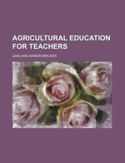 Agricultural Education for Teachers
