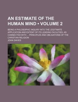 An Estimate of the Human Mind