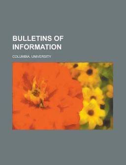 Bulletin of Information