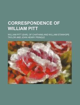 Correspondence of William Pitt