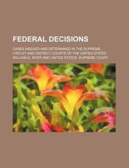 Federal Decisions