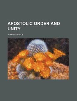 Apostolic Order and Unity Apostolic Order and Unity