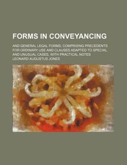 Forms in Conveyancing