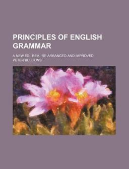 Principles of English Grammar