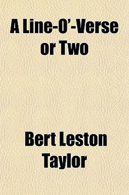 A Line-O'-Verse Or