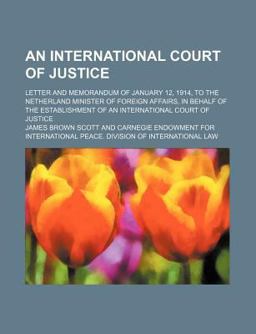 An International Court of Justice
