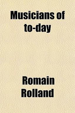 Musicians of To-Day