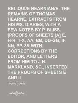 Reliquiæ Hearnianæ