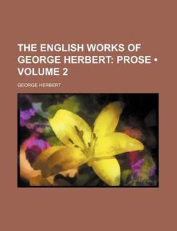 The English Works of George Herbert