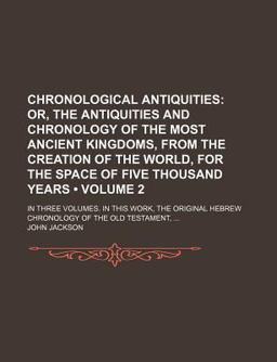 Chronological Antiquities