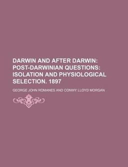 Darwin and after Darwin Darwin and after Darwin