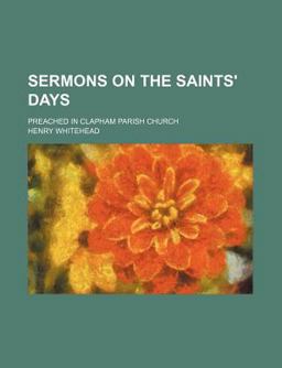 Sermons on the Saints' Days