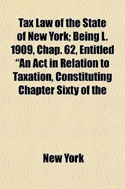 Tax Law of the State of New York