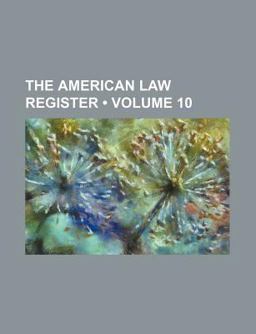 The American Law Register