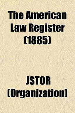 The American Law Register