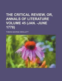 The Critical Review, or, Annals of Literature