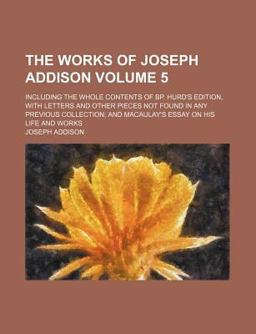 The Works of Joseph Addison