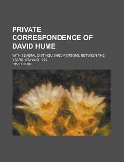 Private Correspondence of David Hume