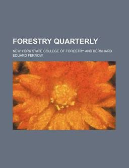 Forestry Quarterly