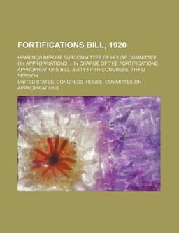 Fortifications Bill 1920