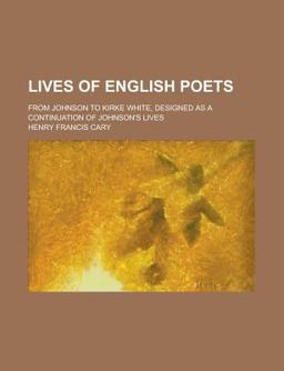 Lives of English Poets