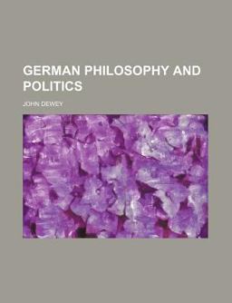 German Philosophy and Politics