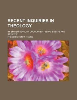 Recent Inquiries in Theology