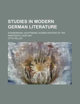 Studies in Modern German Literature