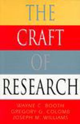 Craft of Research  9780226065847 Front Cover