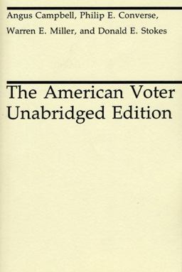 American Voter  9780226092546 Front Cover