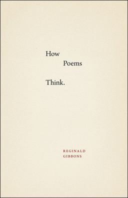 How Poems Think  9780226278001 Front Cover