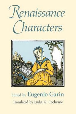 Renaissance Characters  9780226283562 Front Cover