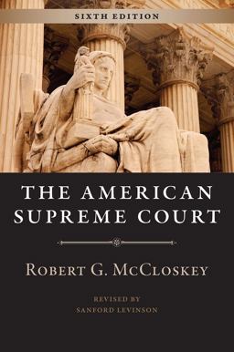 American Supreme Court, Sixth Edition 6th 9780226296890 Front Cover