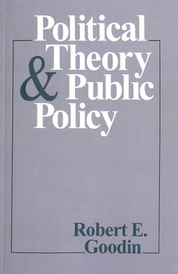 Political Theory and Public Policy
