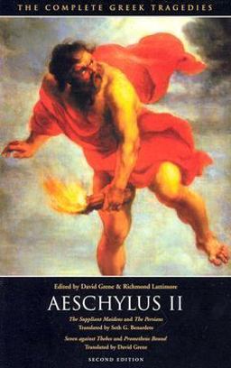 Complete Greek Tragedies: Aeschylus II 2nd 9780226307947 Front Cover
