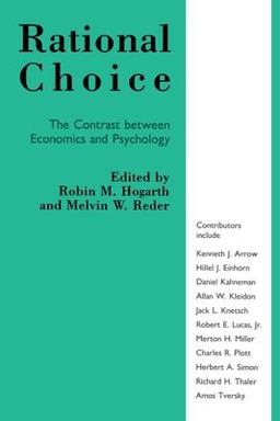 Rational Choice  9780226348599 Front Cover