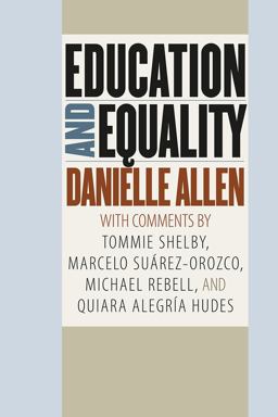 Education and Equality  9780226373102 Front Cover